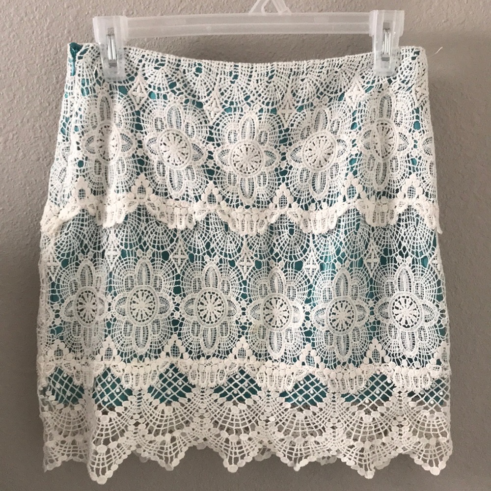 Boutique Lace Skirt